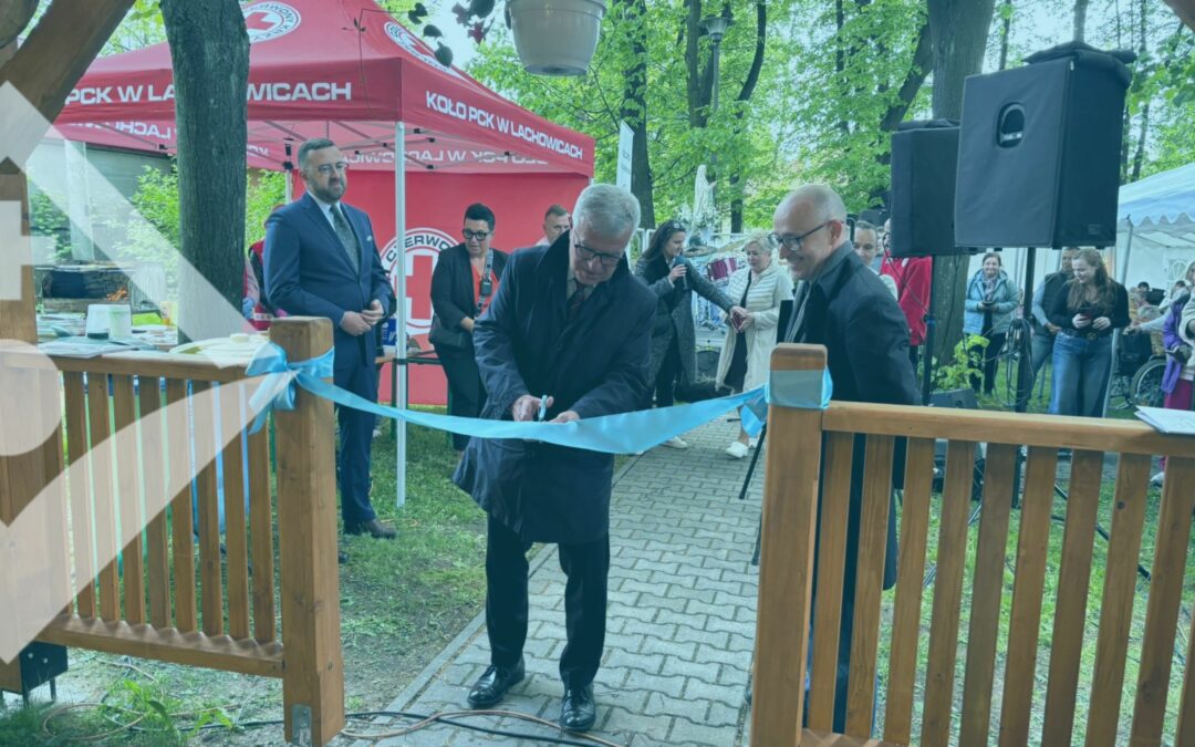 Otwieramy nową altanę dla pacjentów szpitala w Makowie Podhalańskim!