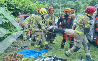 Ćwiczenia służb ratowniczych na SOR w Suchej Beskidzkiej już za nami.