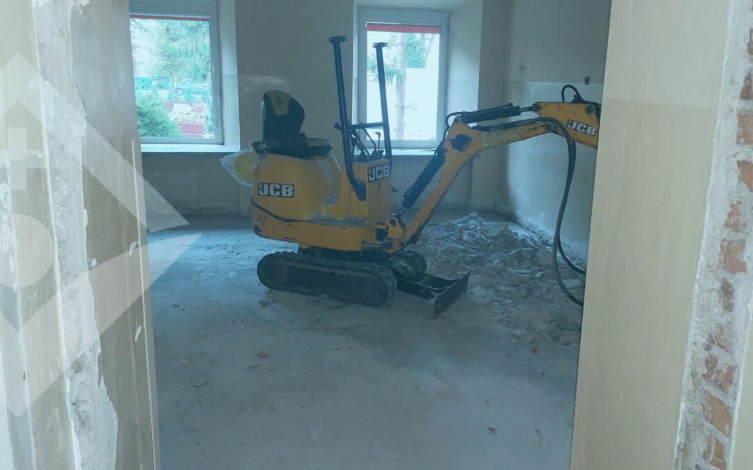 Rozpoczęliśmy modernizację Zakładu Opiekuńczo-Leczniczego.