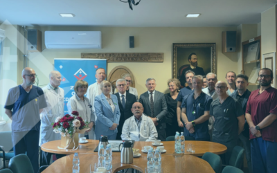 Podziękowanie za 37 lat kierowania Oddziałem Chirurgicznym