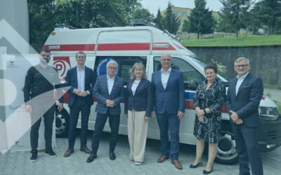 Samochód sanitarny przekazany Stowarzyszeniu Malta Służba Medyczna
