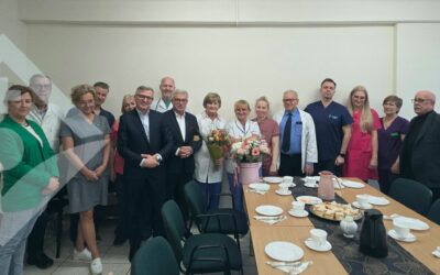 Zmiana warty na szczycie Reumatologii w Suchej Beskidzkie