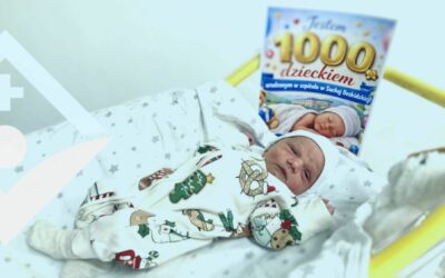 Narodziny 1000. dziecka w naszym szpitalu – witamy Nikodema!